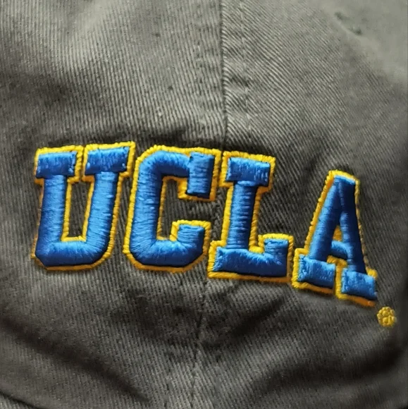UCLA Basketball Hat Cap Men's One Size Adjustable Grey - Picture 11 of 11